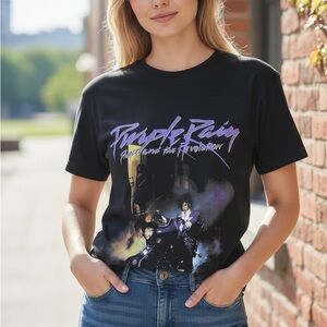 NEW•18•THE ULTIMATE SOFT PURPLE RAIN CONCERT TOP•NWT